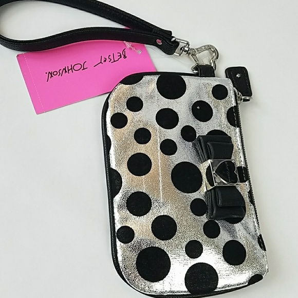 Betsy Johnson wristlet - Picture 2 of 3
